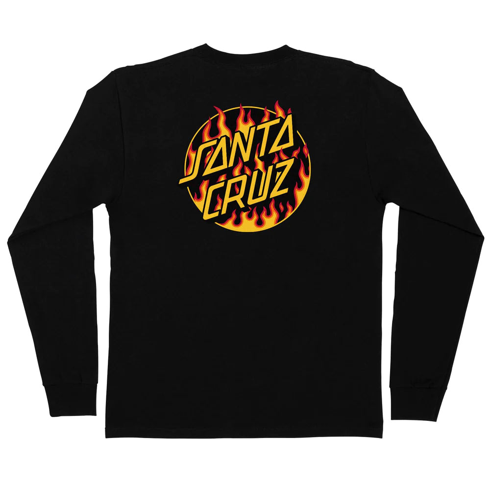 Santa Cruz x Thrasher Flame Dot Longsleeve