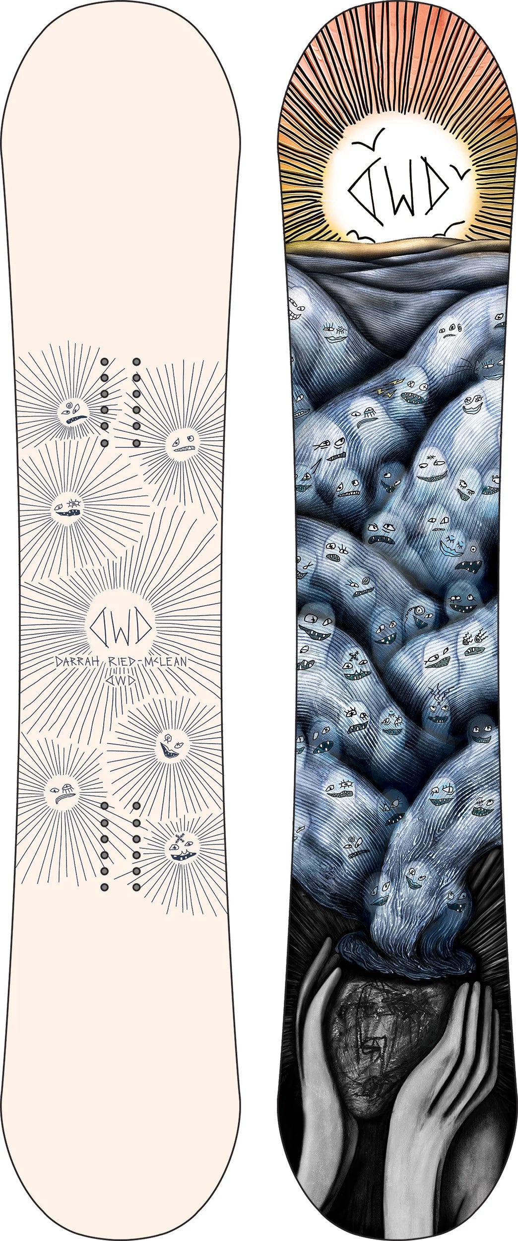 Dinosaurs Will Die Snowboards Darrah Snowboard 2025