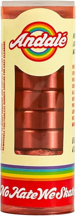 ANDALE NO HATE WE SKATE BEARINGS SINGLE SET OF 8