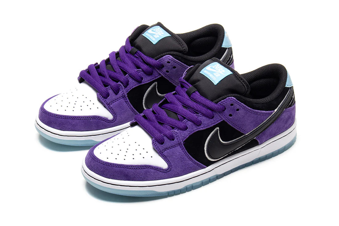 Nike SB Dunk Low Pro x Hayley Wilson Black and Court Purple