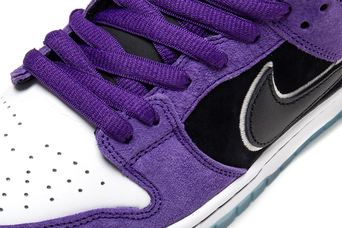 Nike SB Dunk Low Pro x Hayley Wilson Black and Court Purple