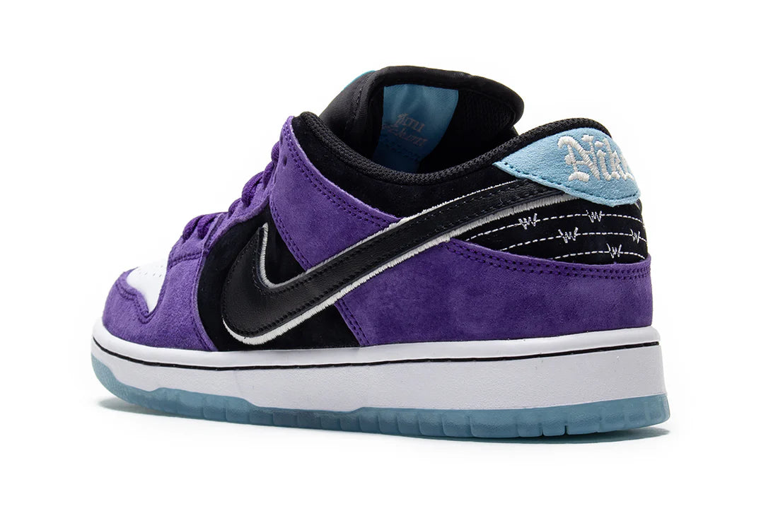 Nike SB Dunk Low Pro x Hayley Wilson Black and Court Purple