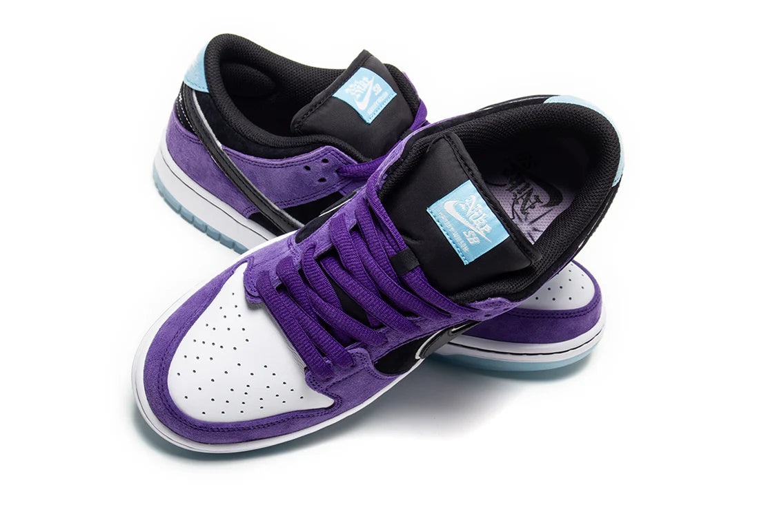 Nike SB Dunk Low Pro x Hayley Wilson Black and Court Purple