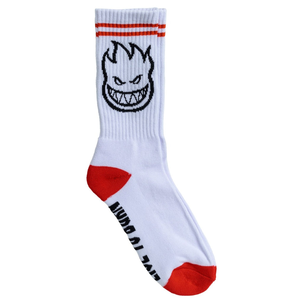 SPITFIRE BIGHEAD SOCKS WHITE/RED/BLACK
