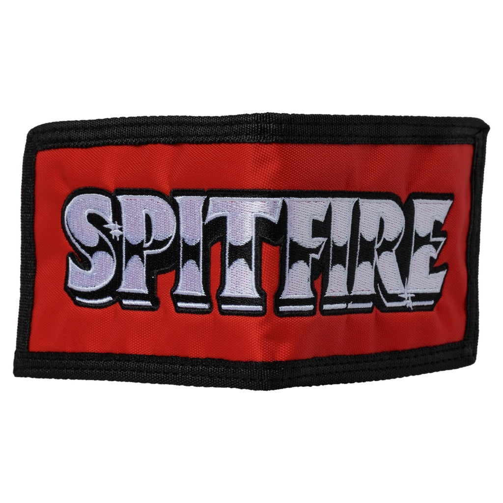 SPITFIRE BURNOUT SCRIPT BI FOLD WALLET RED