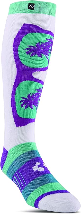 xThirtyTwo Shades Graphic Snow Sock Womens (Large/XL)