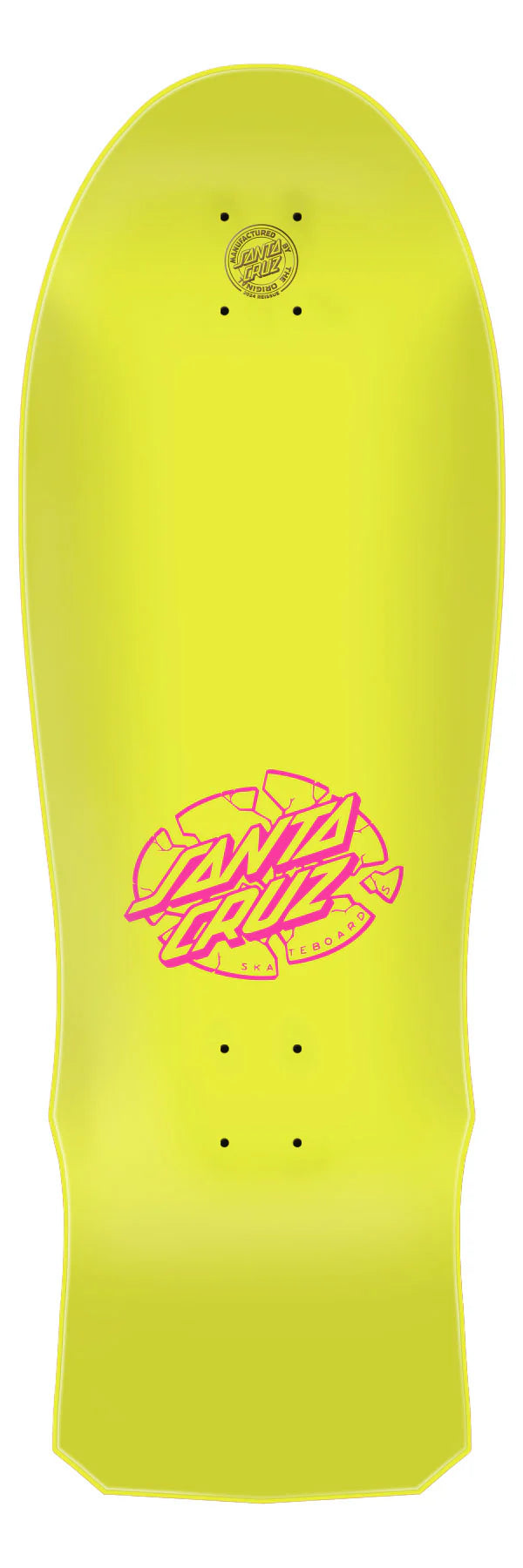 Santa Cruz Grabke Exploding Clock 10.04in Reissue Skateboard Deck