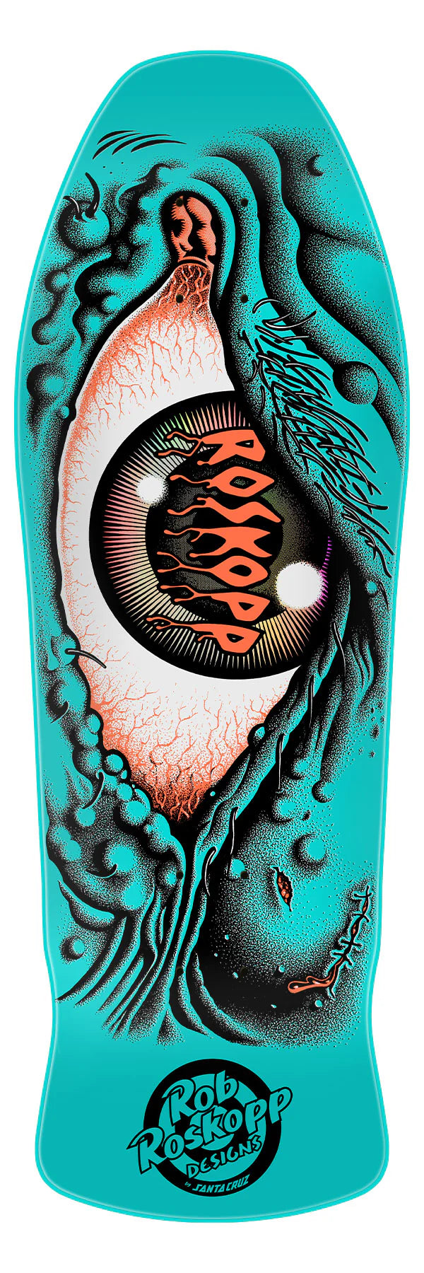Santa Cruz Roskopp Eye 10.12in Santa Cruz Reissue Skateboard Deck