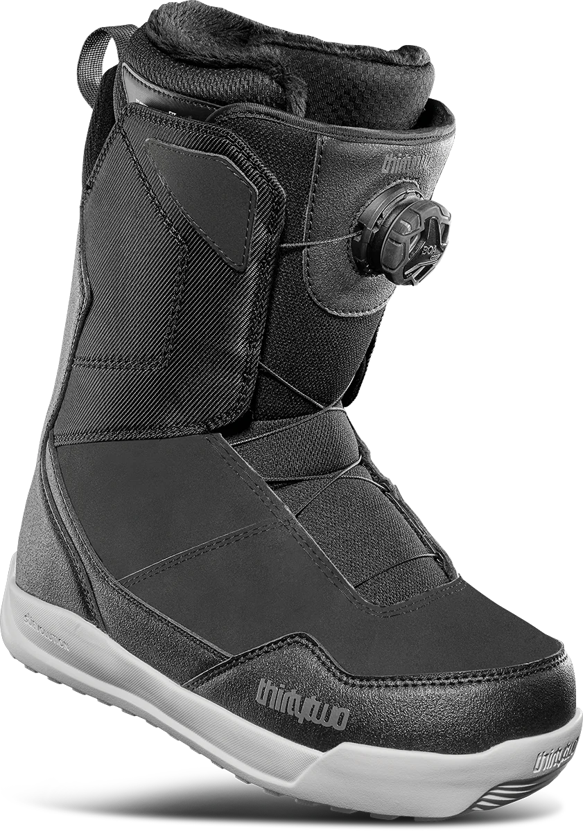 ThirtyTwo WOMEN'S SHIFTY BOA BLACK/GREY/WHITE SNOWBOARD BOOTS