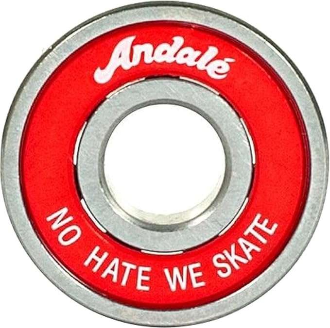 ANDALE NO HATE WE SKATE BEARINGS SINGLE SET OF 8