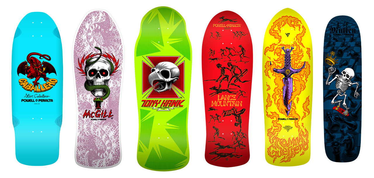 Powell Peralta Bones Brigade Series 15 Reissue Deck Lance Mountain Red