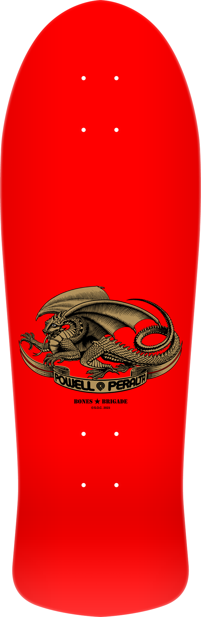 Powell Peralta Bones Brigade Series 15 Reissue Deck Lance Mountain Red