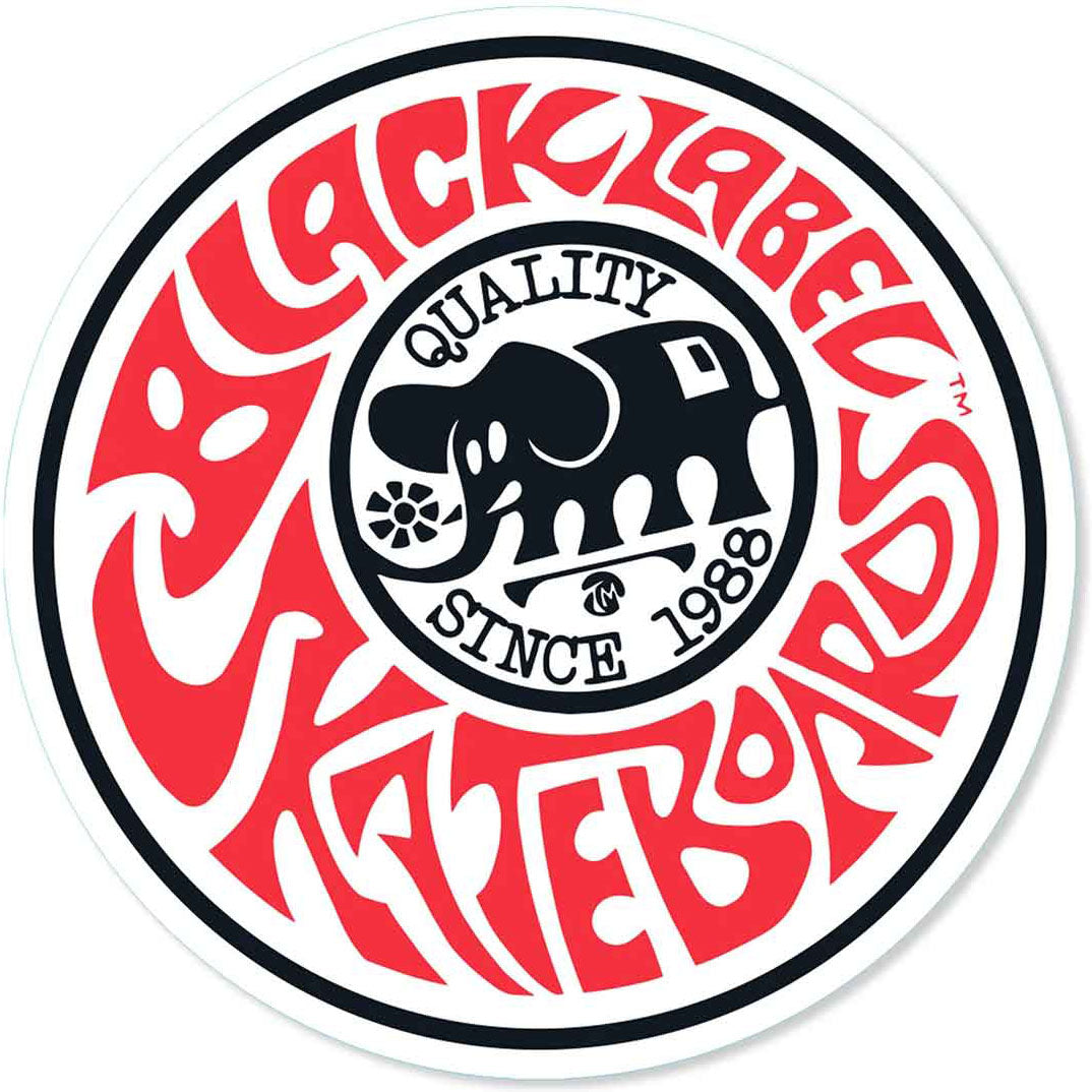 BLACK LABEL JOHN LUCERO MAN VAN '90 STICKER