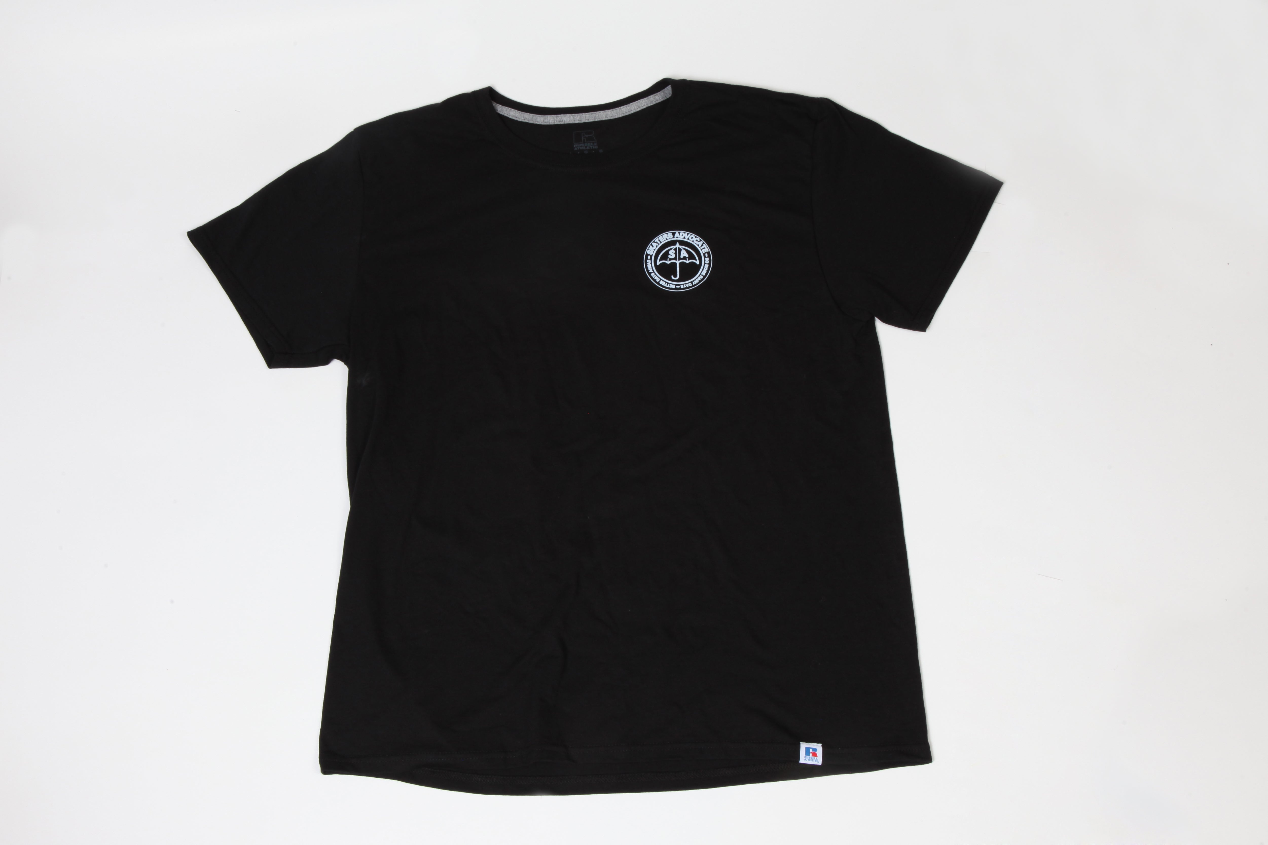 Skaters Advocate X-Mike Gigliotti Sketchy Skate Shop Day T-shirt - Black