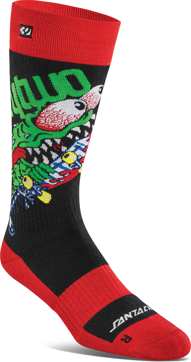 ThirtyTwo X Santa Cruz Snowboard Socks