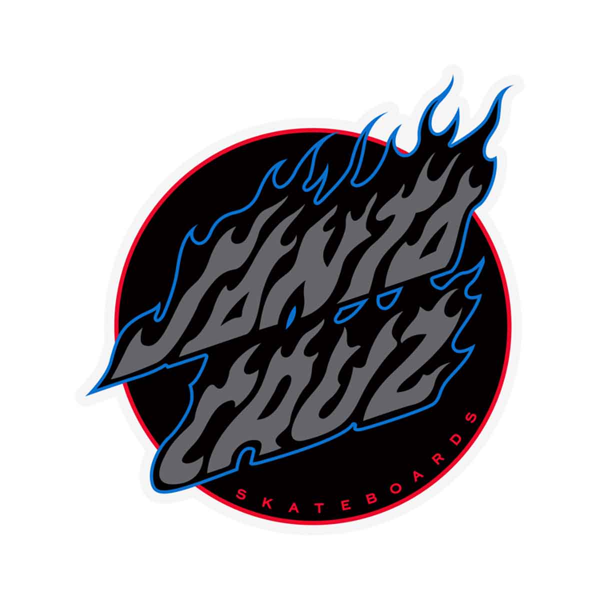 Santa Cruz Absent Flame Sticker