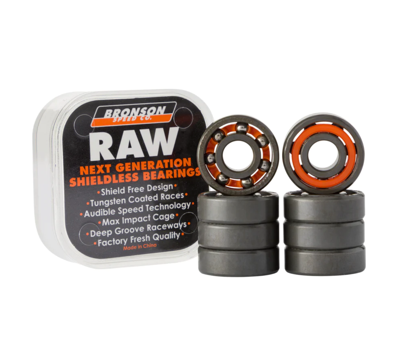 Raw Bronson Skateboard Bearings