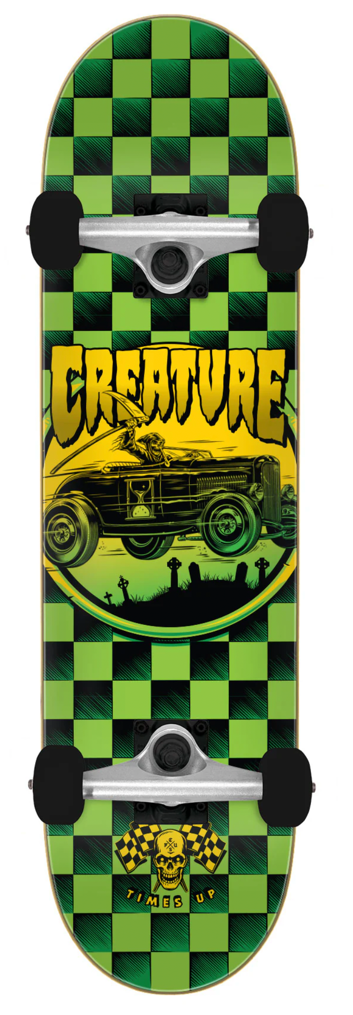 8.25in Hotrod Reaper XX Large Creature Complete Skateboard