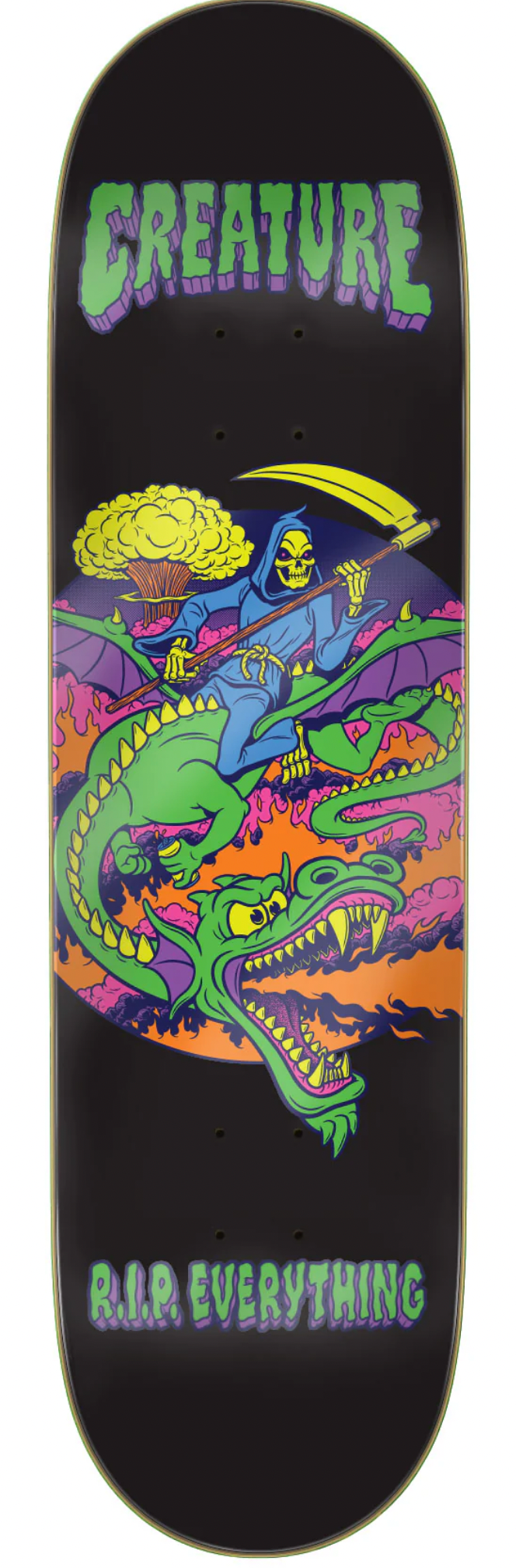 8.51in RIP Everything M Stumps Creature Birch Skateboard Deck