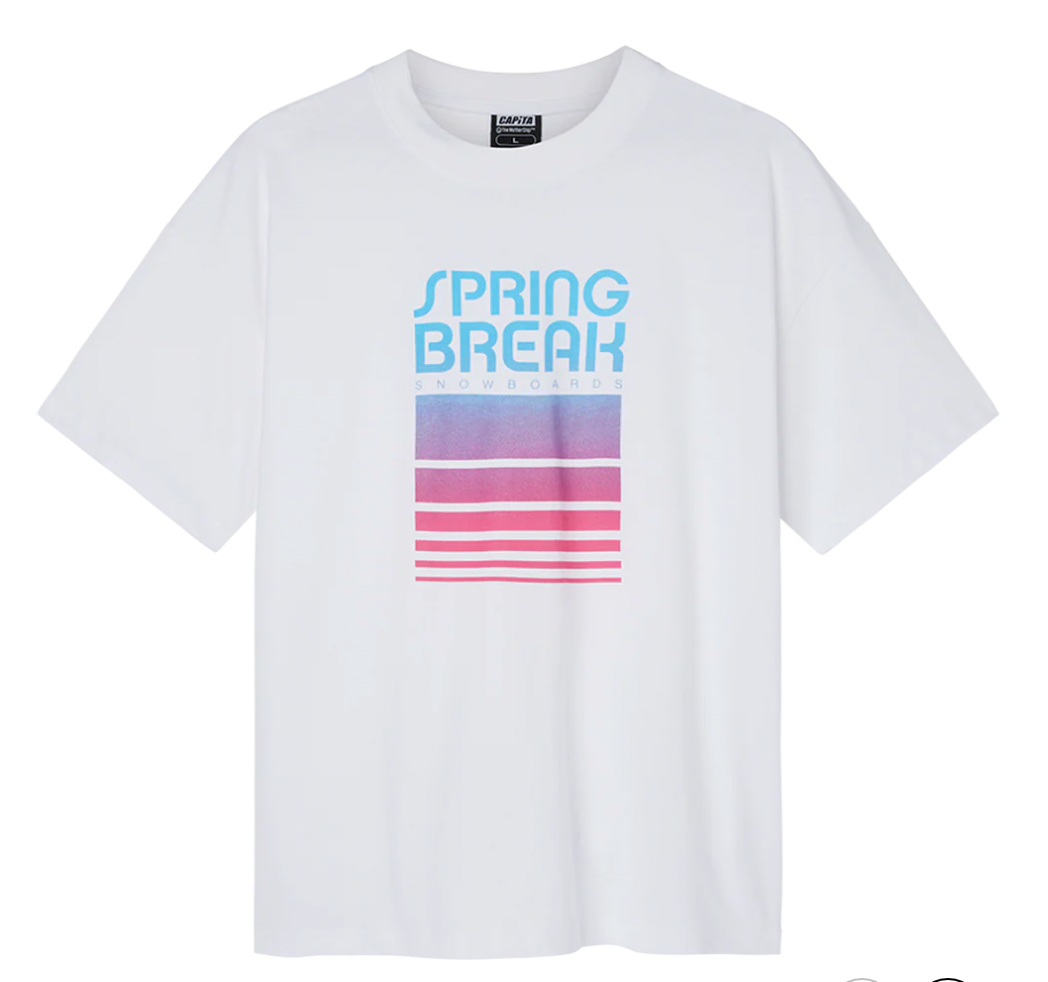 Capita Retro Tee White