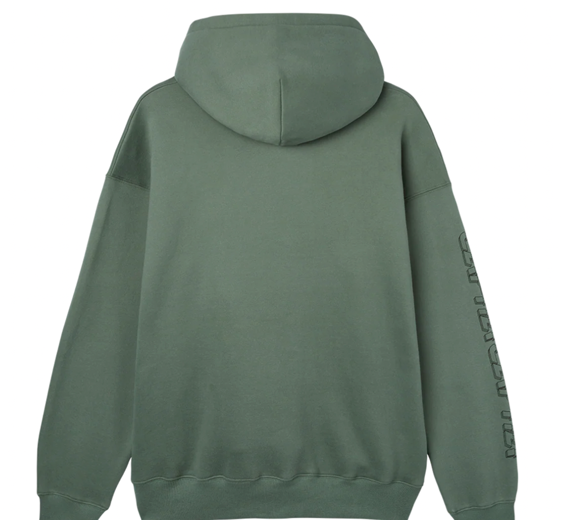 Capita Fracture Hoodie Green Black