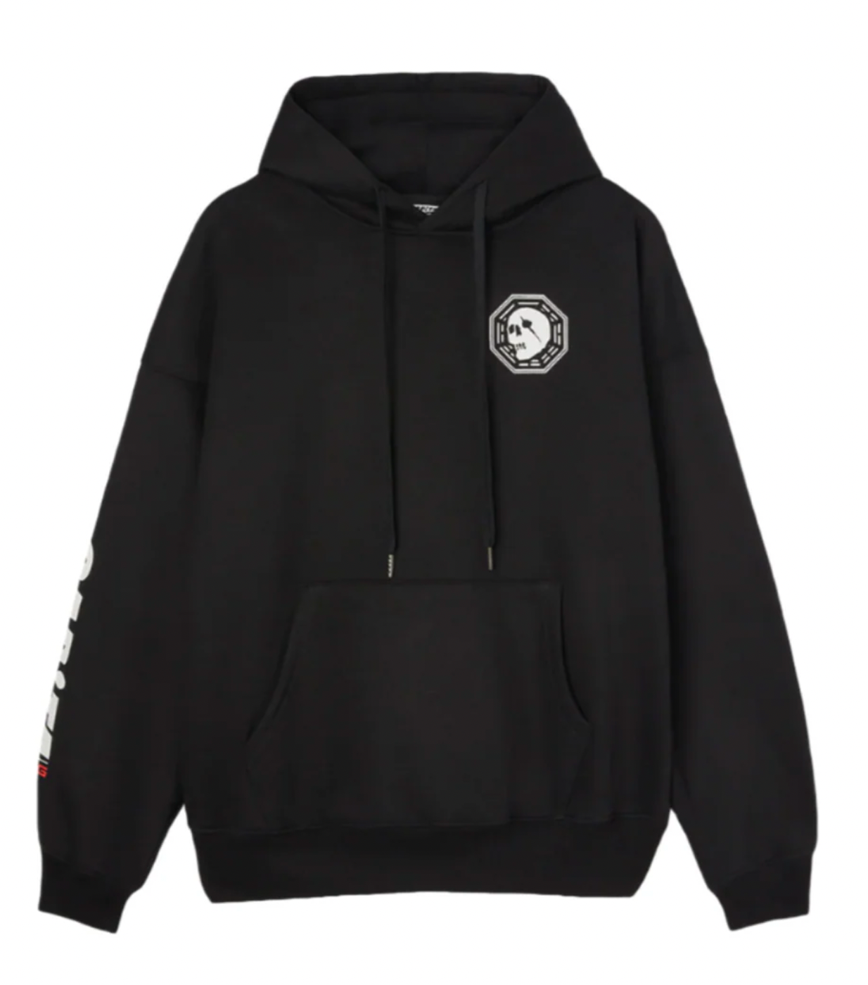Capita Dharma Hoodie Black White