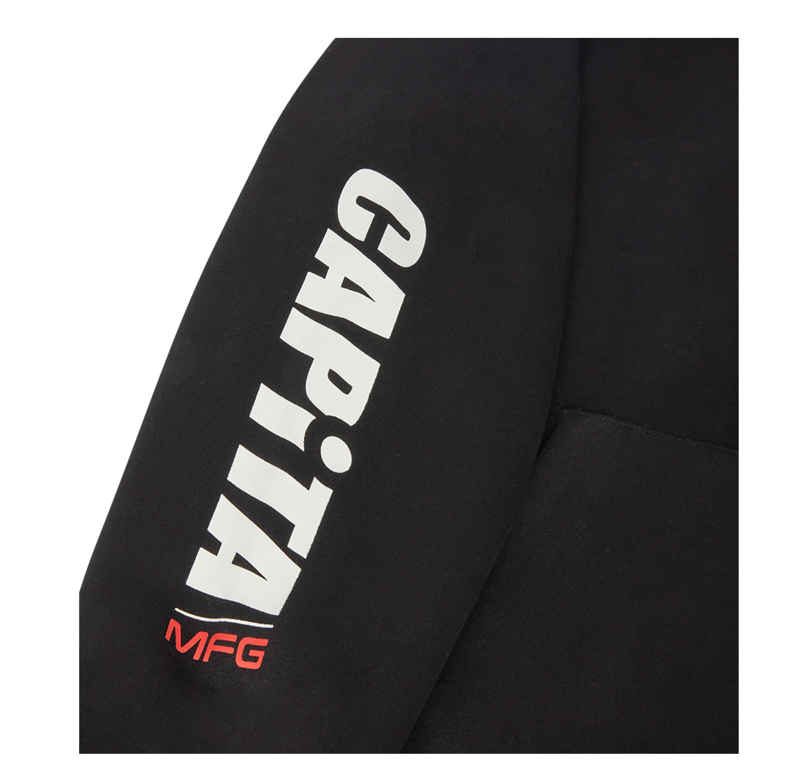 Capita Dharma Hoodie Black White