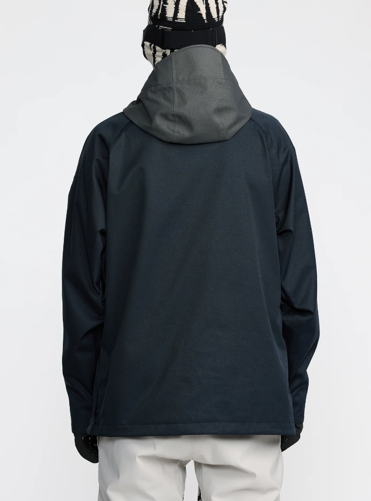 Volcom  MEN'S HOSSEGOR 20K PULLOVER JACKET Black