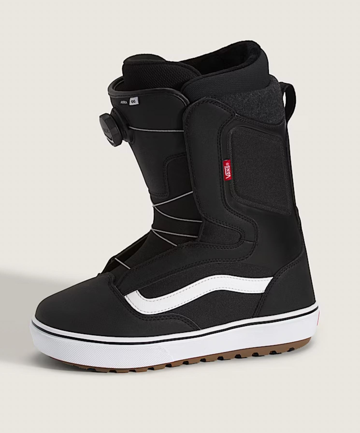 Vans Aura OG Snowboard Boot Black/White