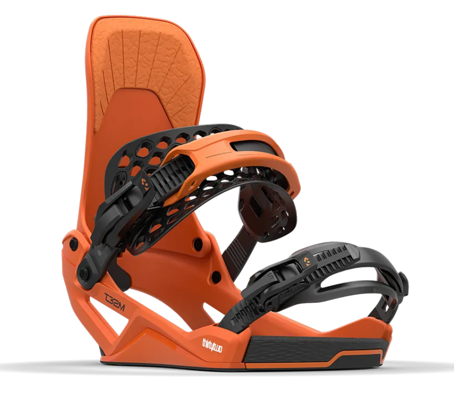 ThirtyTwo T32M Fase Snowboard Bindings – Bradshaw Pro Model with Medium-Stiff Flex & Asym Support