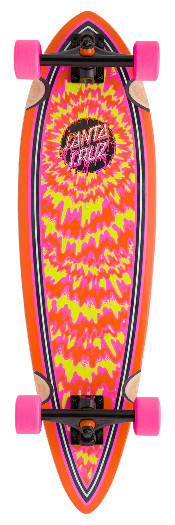 Santa Cruz Toxic Dot Pintail Longboard 9.2in