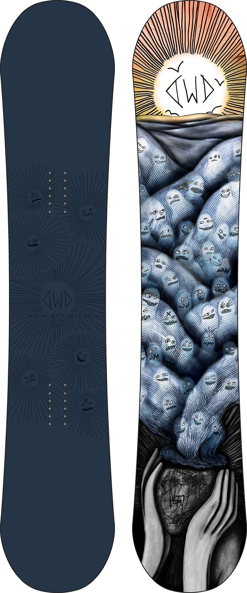 Dinosaurs Will Die Snowboards Darrah Snowboard 2025