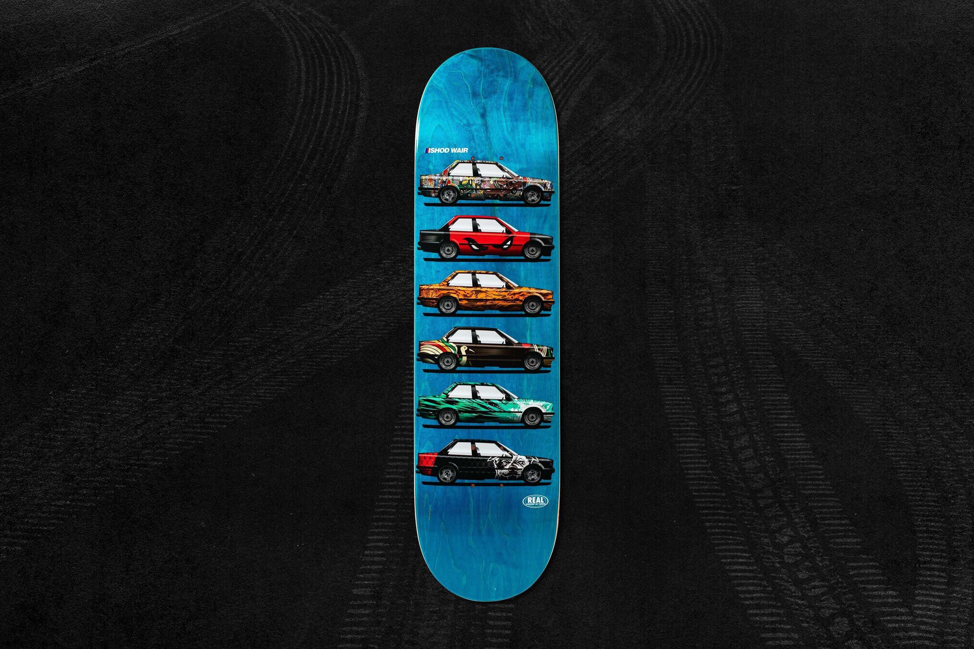 REAL Skateboards Skate Shop Day ISHOD WAIR Black Bag Limited Edition Easy Riders Deck