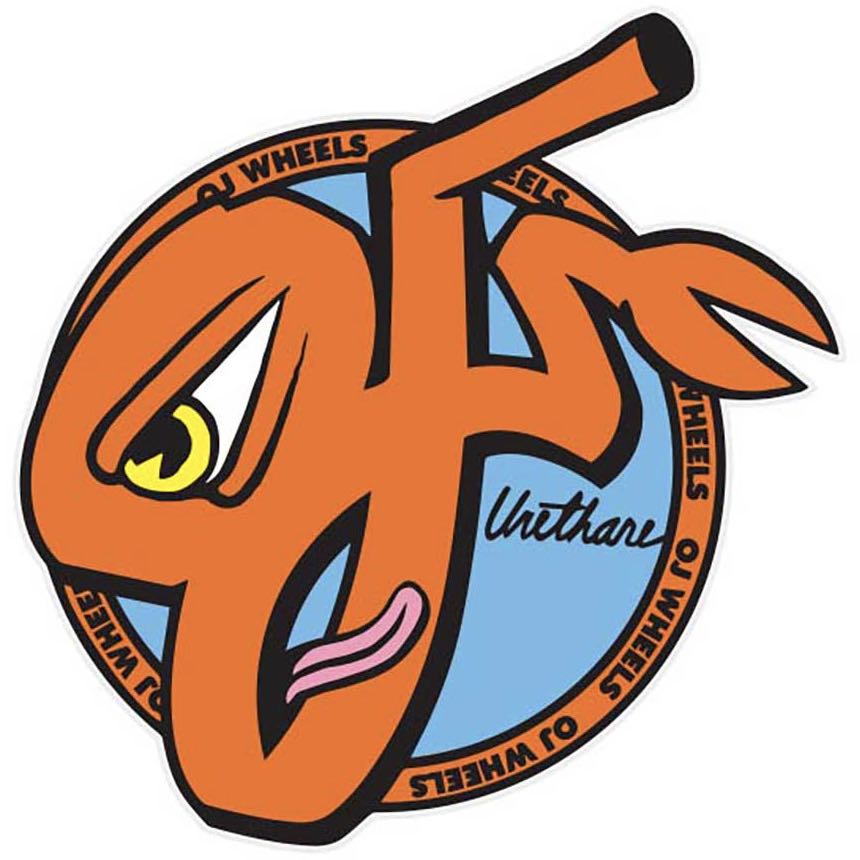 Axel Crusher OJ Wheels Toy Machine Sect 3.5 X 3.75 Sticker