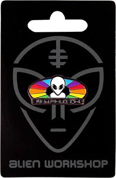 Alien Workshop Skateboards Spectrum Lapel Pin O/S Multi Color