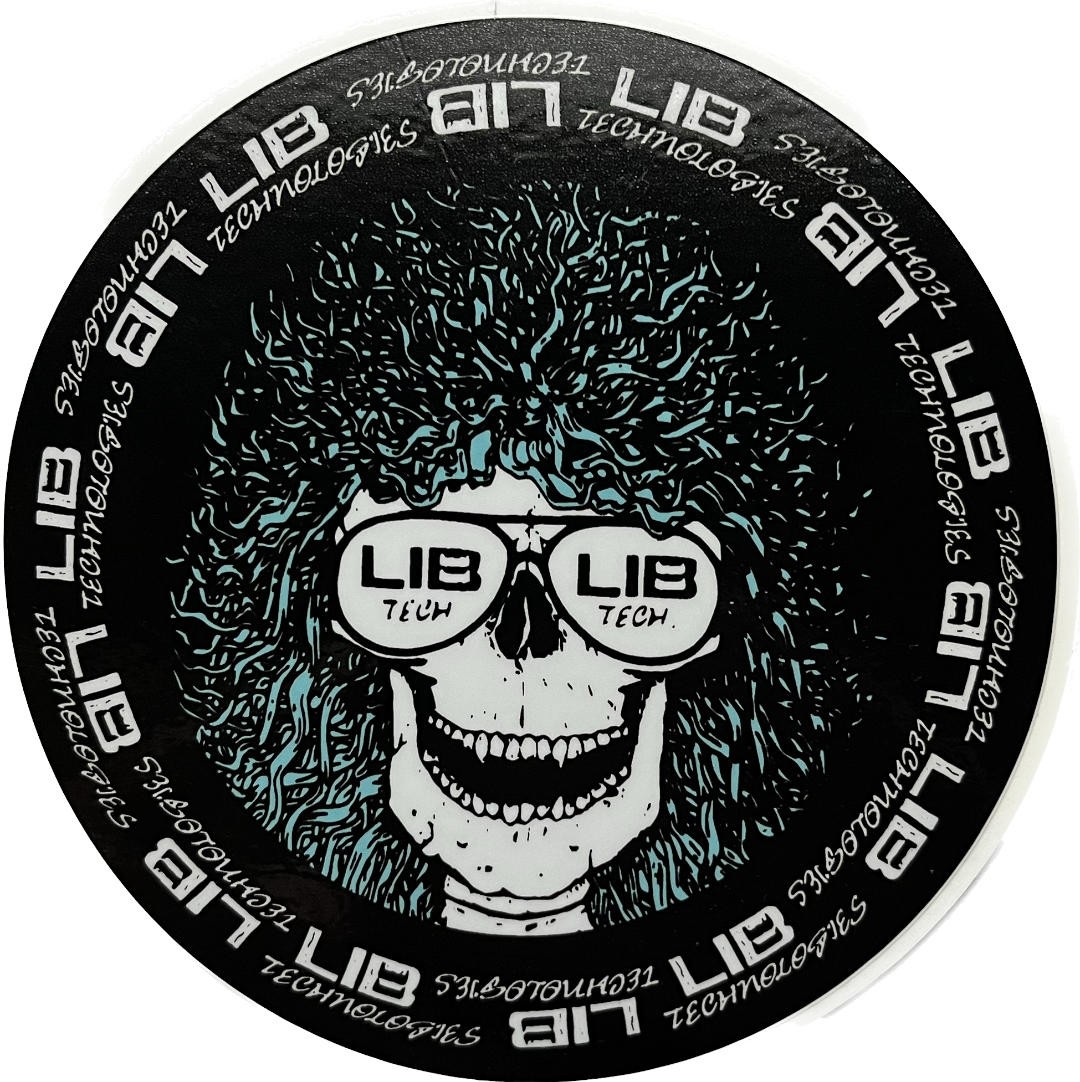 Lib Technologies Snowboards OG Skelly 'Doughboy' 4" Circle  Assorted Colors