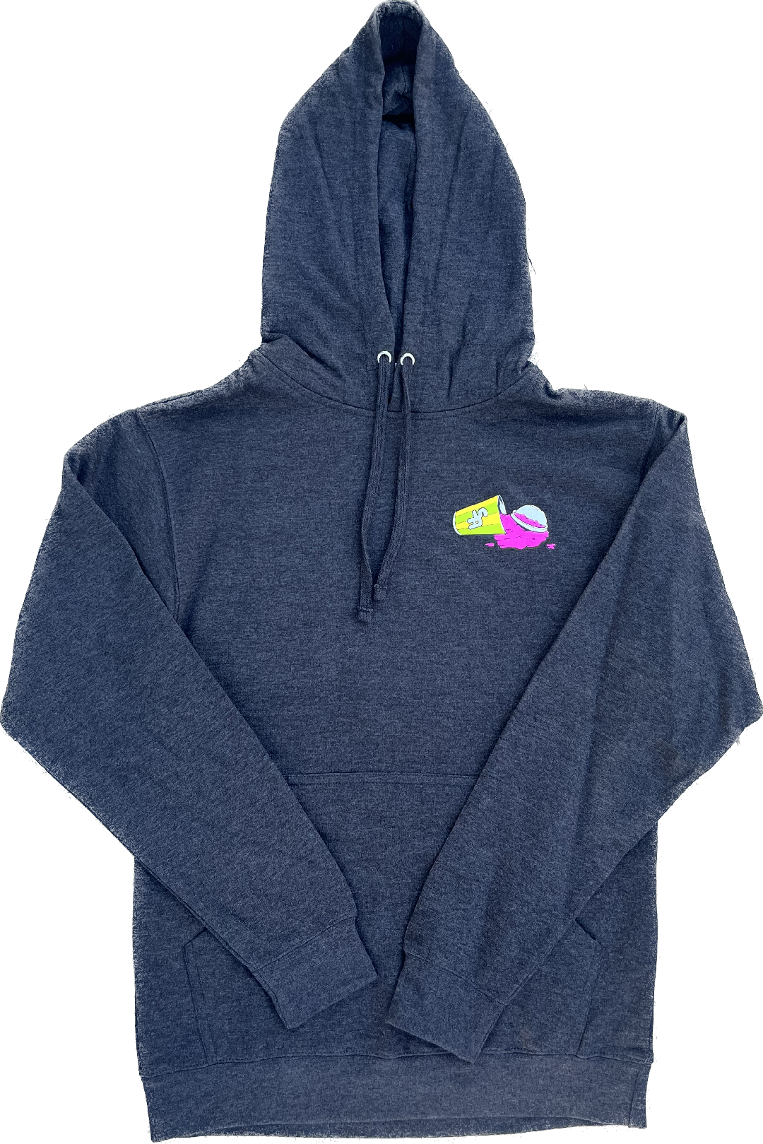 Skaters Advocate Slurpee Bear and Straw Powell Peralta Spoof Hooded Sweatshirt  Ash Grey