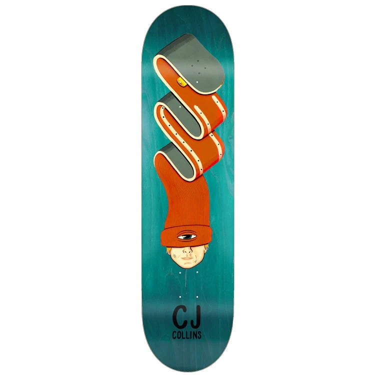 Toy Machine CJ Collins Beanie 8.0 Inch Skateboard Deck
