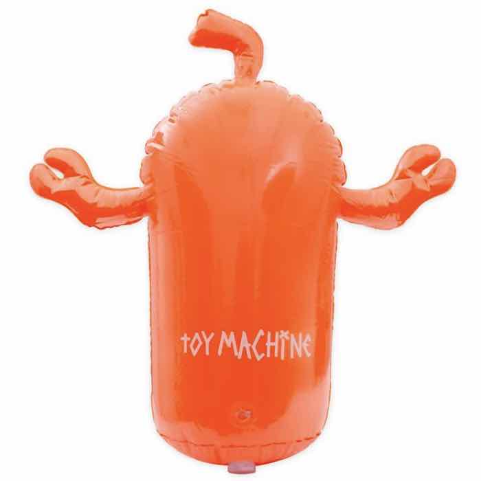 TOY MACHINE SECT BLOW UP 1′ X 2′ ORANGE