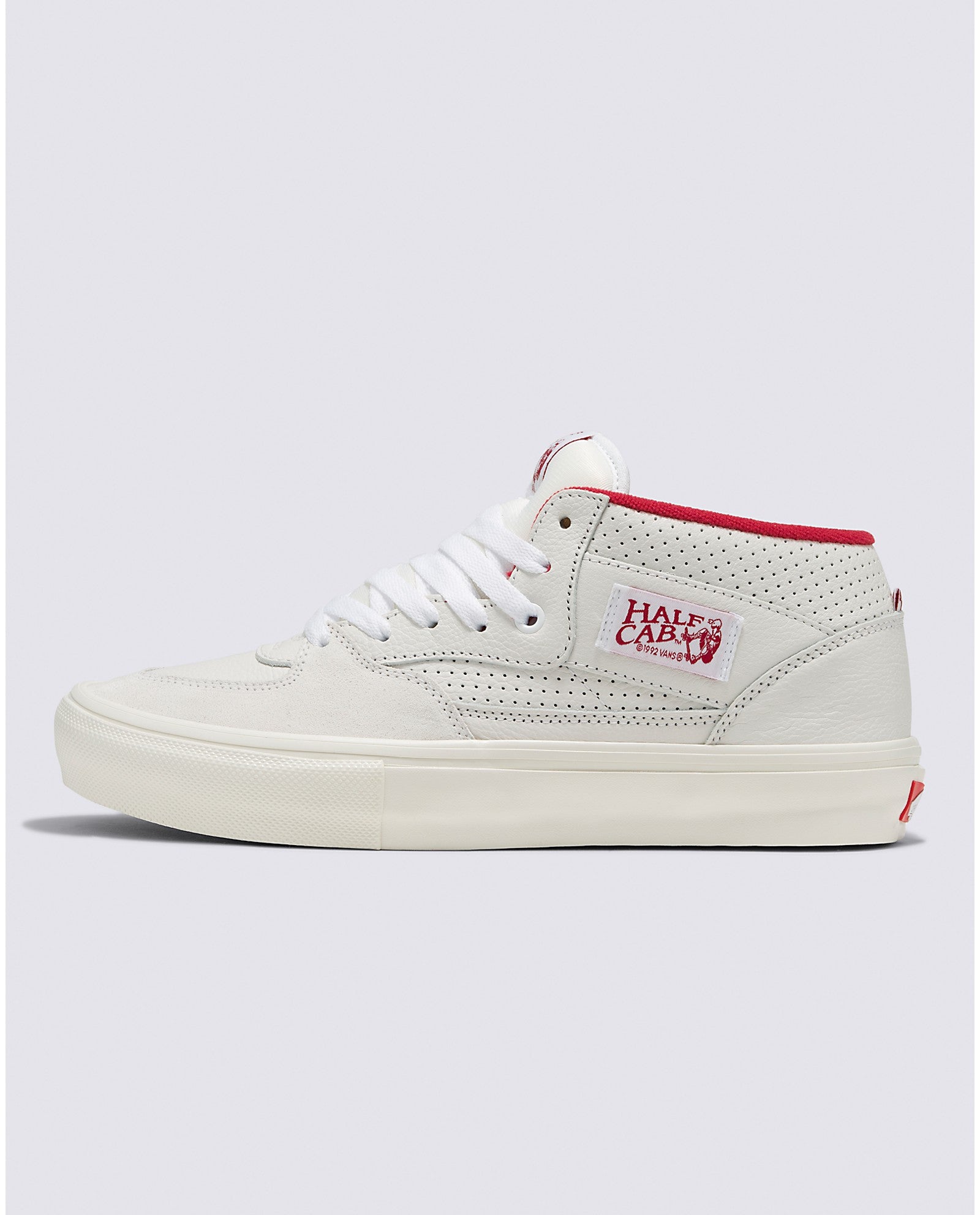 Vans Skate Half Cab Vintage Sport White/Red