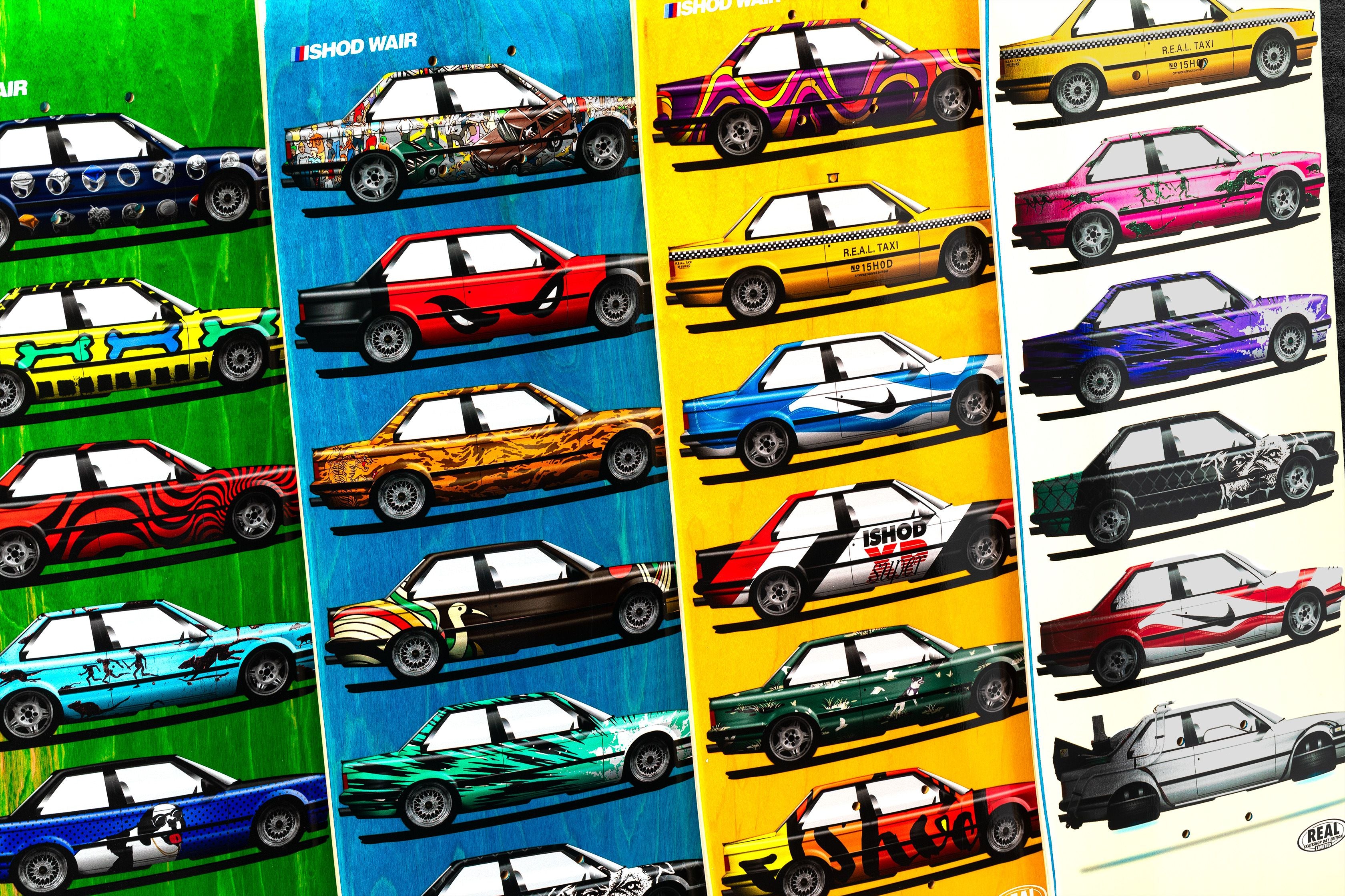 REAL Skateboards Skate Shop Day ISHOD WAIR Black Bag Limited Edition Easy Riders Deck