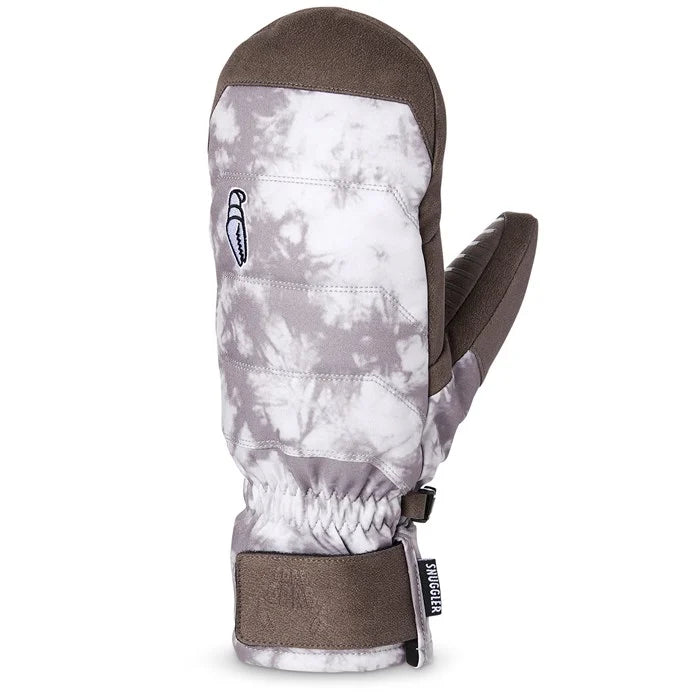 Crab Grab Snuggler Mitten - Grey Tie Die