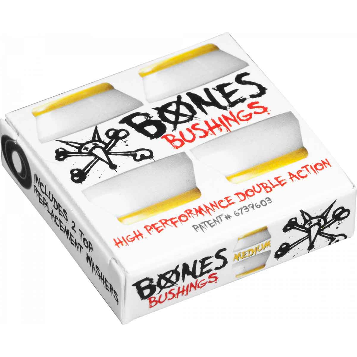 Bones Hardcore Bushings - White