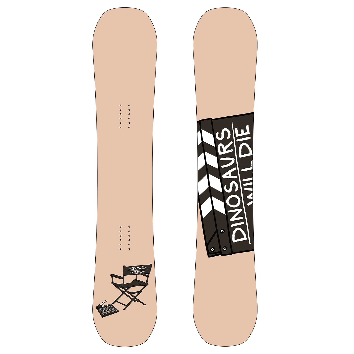 2022 Dinosaurs Will Die DWD Perry Mens Snowboard